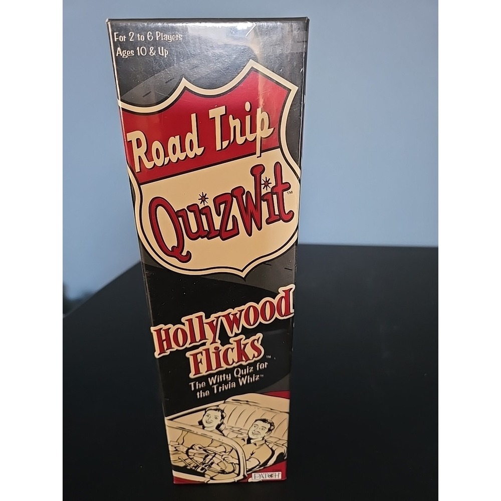 Road Trip Quiz Wit Hollywood Flicks The Witty‎ Quiz for the Trivia Whiz Game NEW